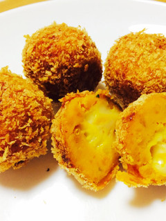 チーズinかぼちゃコロッケ-レシピのメイン写真