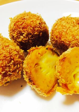 チーズinかぼちゃコロッケ-レシピのメイン写真