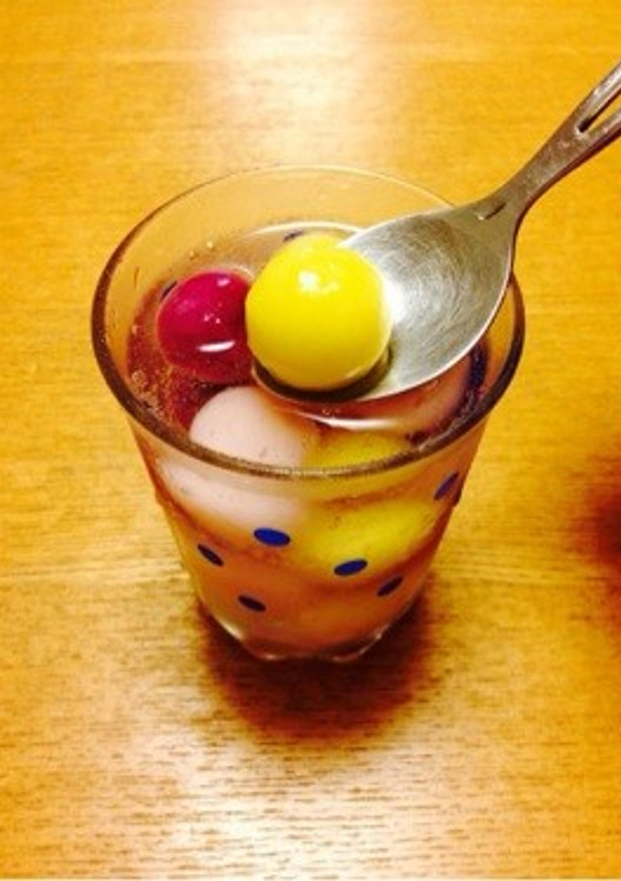 アイスの実 DE カクテルデザート-レシピのメイン写真