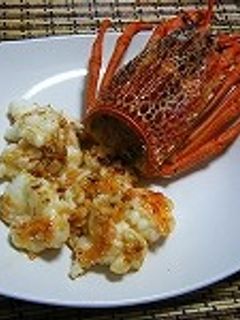 NZ産伊勢海老のガーリック炒め-レシピのメイン写真