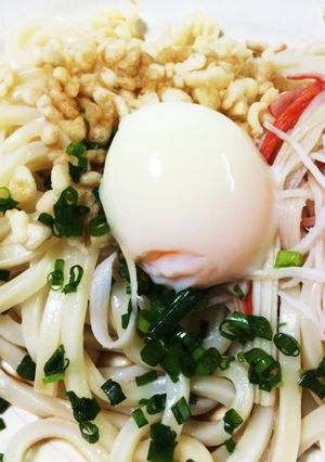 簡単♪手抜き♪ぶっかけうどん(^^)-レシピのメイン写真