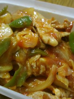 ピリ辛トマト炒め煮-レシピのメイン写真