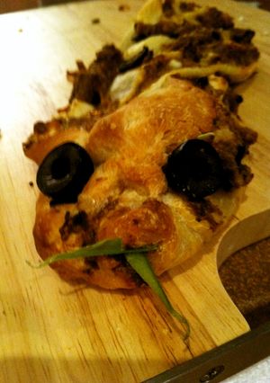 ミートパン！？楽しくたべよう〜！！-レシピのメイン写真