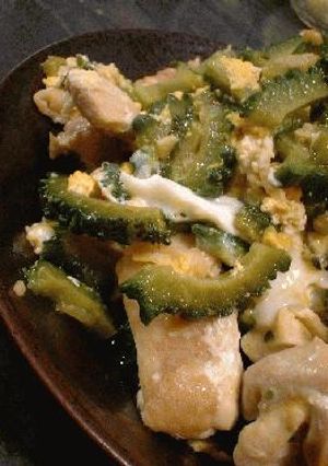 鶏肉とゴーヤのチャンプルー-レシピのメイン写真
