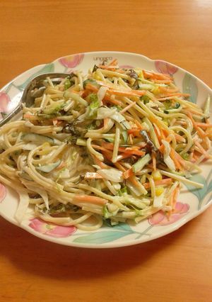 我が家の定番☆スパゲティサラダ-レシピのメイン写真