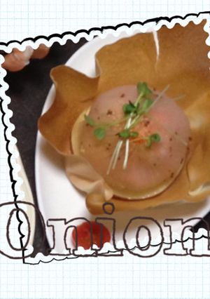 まるごと玉ねぎのにんじんマリネ入り-レシピのメイン写真