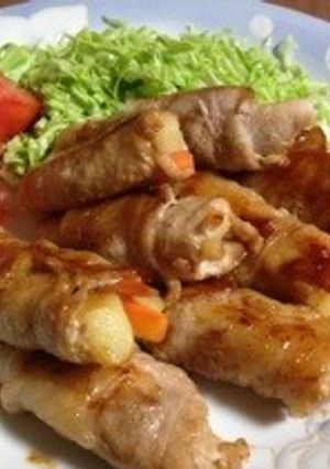 野菜の肉まき-レシピのメイン写真