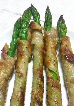 圧巻☆豚バラ巻アスパラガスの姿焼き-レシピのメイン写真