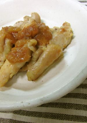 鶏肉の梅ソースがけ-レシピのメイン写真