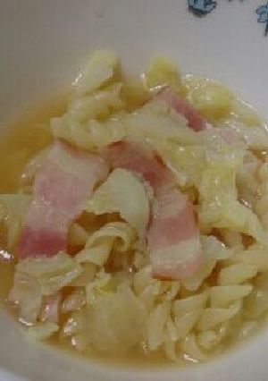 簡単すぎる★さっとマカロニのコンソメ煮-レシピのメイン写真