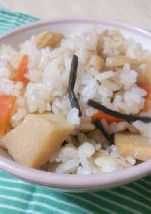 すっごく簡単♪美味しい筍ごはん-レシピのメイン写真