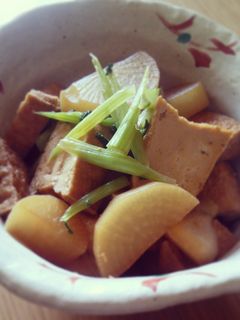大根と厚揚げの煮物-レシピのメイン写真