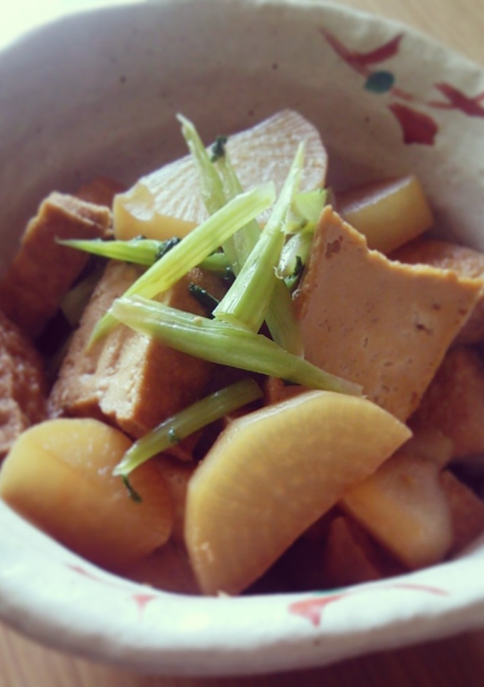 大根と厚揚げの煮物-レシピのメイン写真
