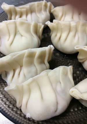 手作りの皮で手作り餃子-レシピのメイン写真