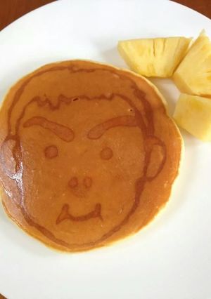 人気!お絵描き!!ホットケーキ!!!-レシピのメイン写真
