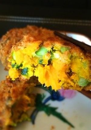 簡単＊かぼちゃと枝豆のコロッケ＊-レシピのメイン写真