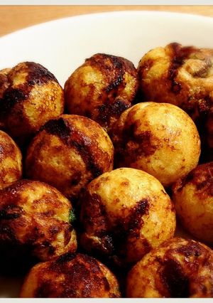 簡単 たこ焼きパーティー 焦がし醤油味-レシピのメイン写真