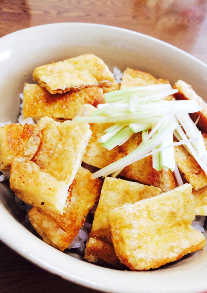 簡単!サクサク油揚げ丼-レシピのメイン写真