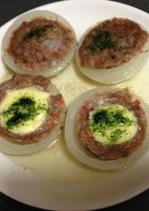 新玉の肉詰め-レシピのメイン写真