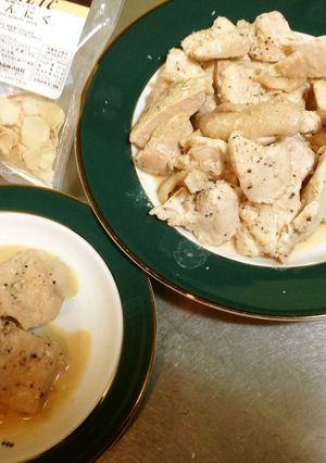 鶏むね肉withロブション流魔法のソース-レシピのメイン写真
