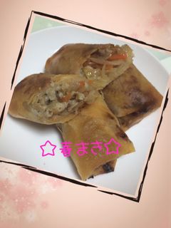 ☆もやしで♪春巻き☆-レシピのメイン写真