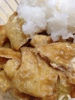 3分で油揚げの甘辛煮-レシピのメイン写真