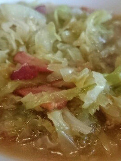 春キャベツとベーコンのスープ-レシピのメイン写真