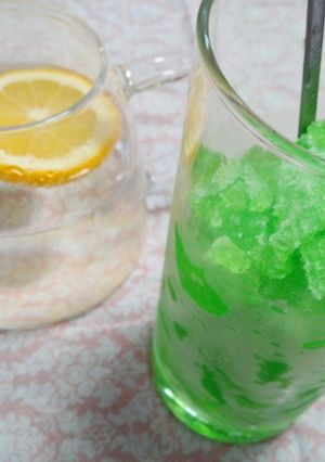 フローズンゼリー＆サイダー(炭酸水)-レシピのメイン写真