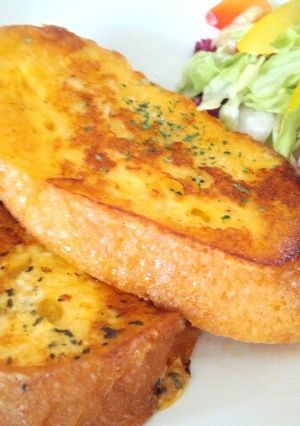 フランスパンでチーズフレンチトースト-レシピのメイン写真