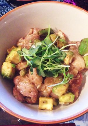 アボカドわさびの豚丼♪-レシピのメイン写真