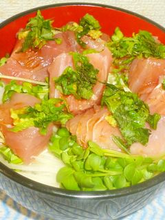 パパのマグロ丼(2)-レシピのメイン写真