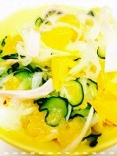 新玉ねぎと八朔のサラダ-レシピのメイン写真