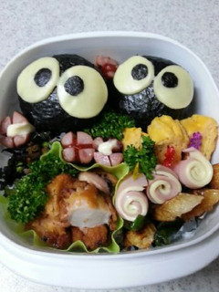 キャラ弁18 ★ まっくろくろすけ♪-レシピのメイン写真
