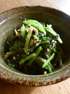 ほうれん草の胡麻和え♪-レシピのメイン写真