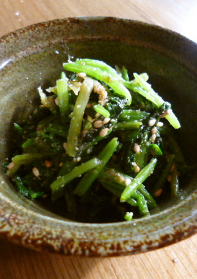 ほうれん草の胡麻和え♪-レシピのメイン写真