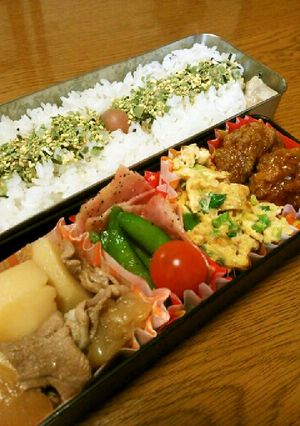 お弁当のおかずに❤小ネギと鰹節の炒り玉子-レシピのメイン写真