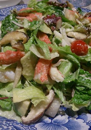 大盛り海鮮野菜サラダ-レシピのメイン写真
