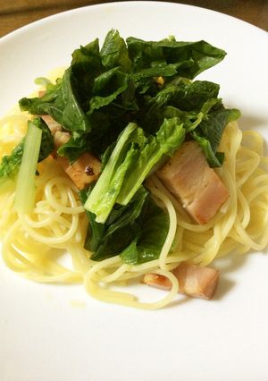 葉っぱのサラダパスタ-レシピのメイン写真