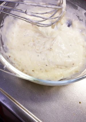 電子レンジでホワイトソース-レシピのメイン写真