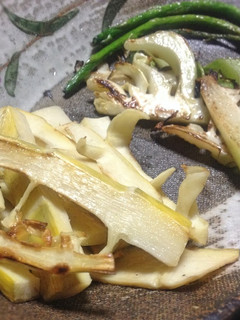 プレ農家めし◆茹でたけのこの塩炒め-レシピのメイン写真