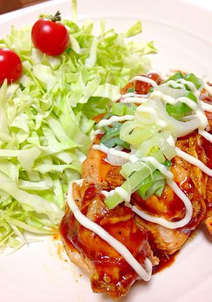 簡単!絶賛!鶏肉のキムチマヨネーズ★-レシピのメイン写真
