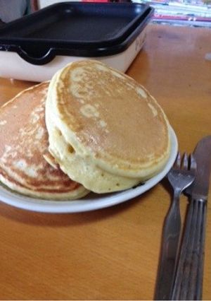 ヨーグルト＊ホットケーキ-レシピのメイン写真