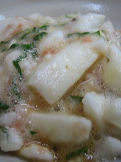 山芋の梅しそタタキ-レシピのメイン写真