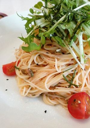 大葉と明太子☆和風冷製ﾊﾟｽﾀ♪-レシピのメイン写真