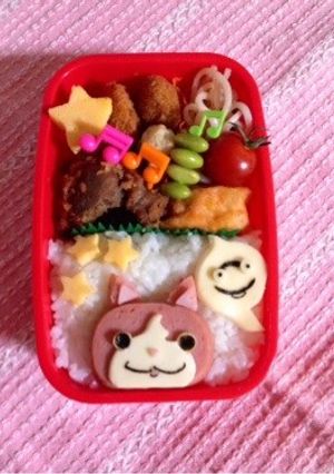 キャラ弁☆妖怪ウォッチ☆ジバニャン-レシピのメイン写真