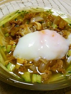 簡単♡ニンニク肉味噌で満足冷麺-レシピのメイン写真