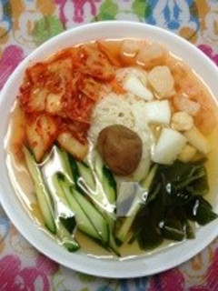 魚介の冷麺-レシピのメイン写真