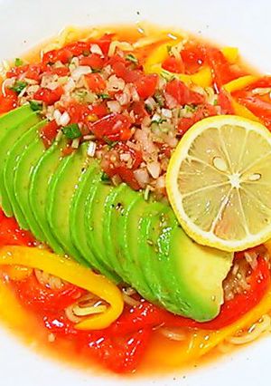 サルサソース風 メキシカンな冷やし中華-レシピのメイン写真