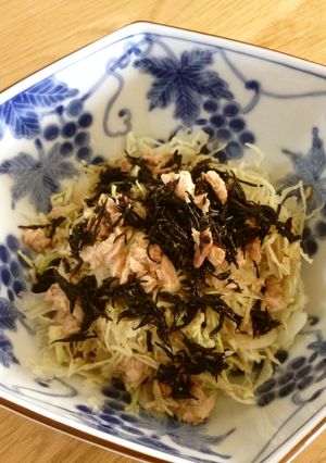 ひじきのホットドレッシングサラダ-レシピのメイン写真