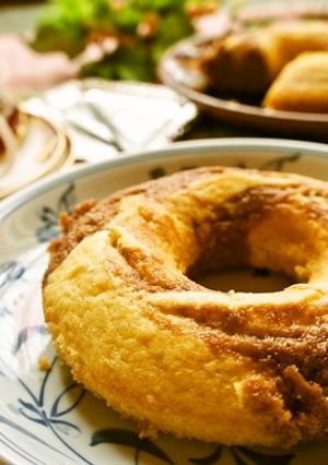 可愛い♪エンゼル型のチョコマーブルケーキ-レシピのメイン写真